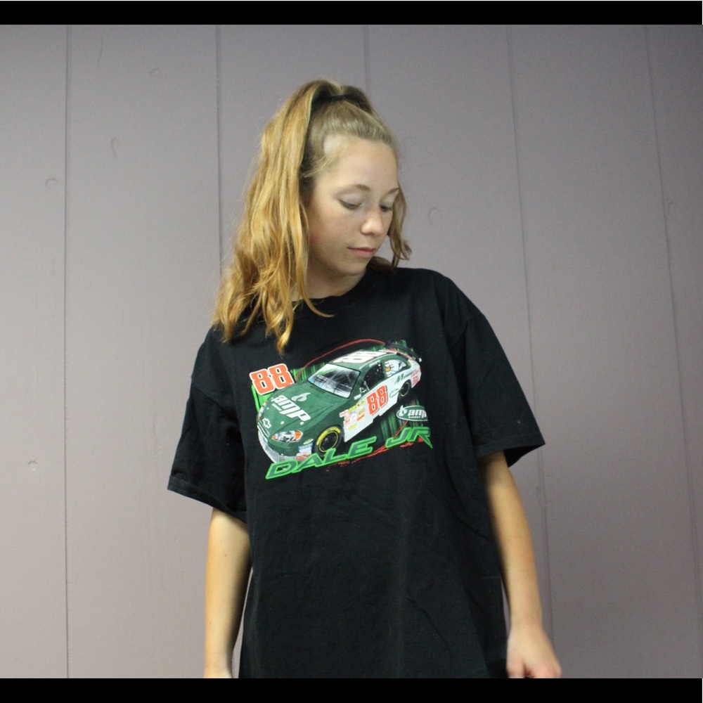 Nascar Dale Earnhardt Jr. Short Sleeve Tee Black